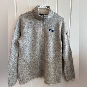 Patagonia Gray Women’s Quarterzip Sweater